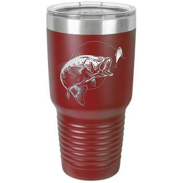 Fish With Hook Tumbler Bottle